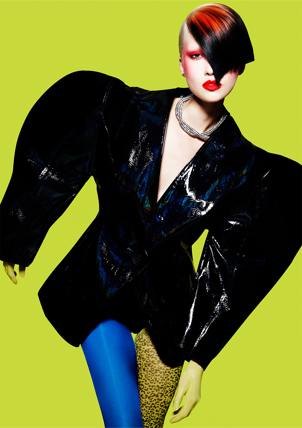 Creative Colour Asymmetric Bob - Sheridan Rose Shaw - Ultra Noir Collection